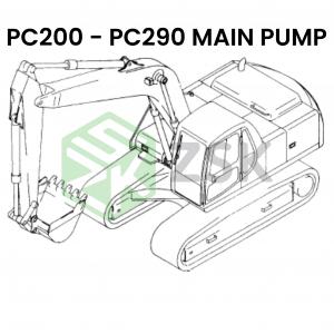 PC200 - PC290 MAIN PUMP