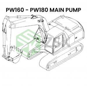 PW160 - PW180 MAIN PUMP